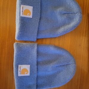 Carhartt Baby Light Blue Beanie Duo